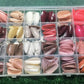 576 Pcs Multicolor Stick-On Artificial Nails Box with Free Glue